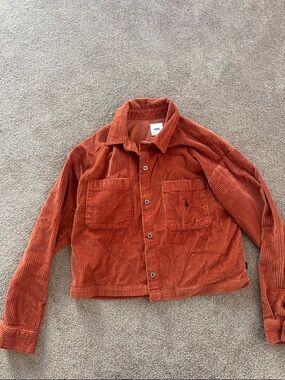 Vans Rust Corduroy Button-Up Jacket